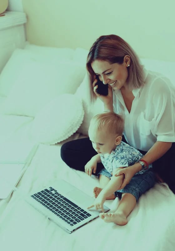 Antal supports moms - new program - IT Mum Academy