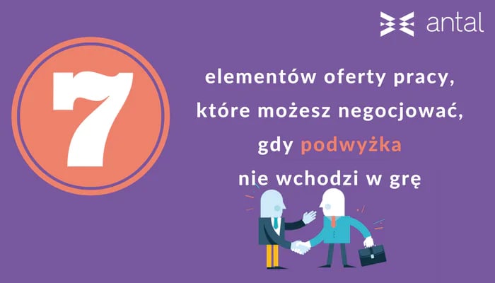 7 elementów oferty pracy, które możesz negocjować, gdy podwyżka nie wchodzi w grę
