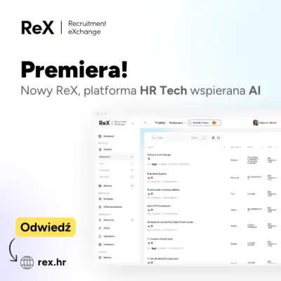 Sztuczna inteligencja rewolucjonizuje sektor HR - Antal prezentuje nową odsłonę platformy ReX HR Tech